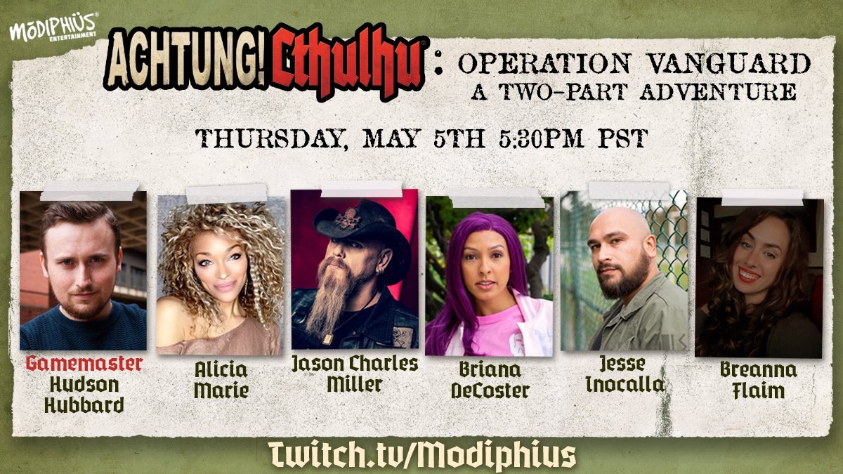 Modiphius's tweet photo. Join the Agents of Section M as they continue their mission to infiltrate Installation 41 and discover the secrets of Skellen Island! The Agents have taken one casualty and are surrounded by multiple German forces! See the outcome in tonight’s Episode!
https://t.co/elVA5CJLLV https://t.co/REt4oibXzh