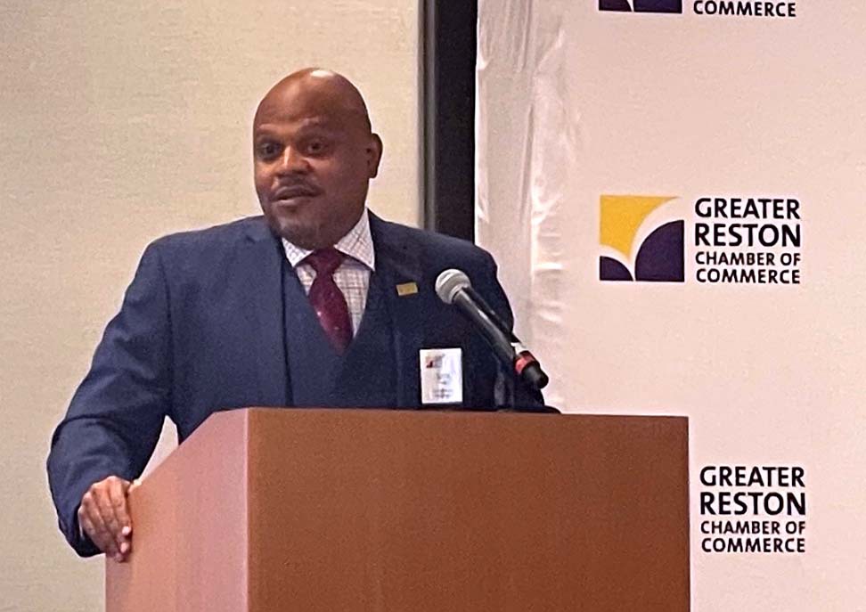 ProSource360's tweet photo. Larry G. Webb, District Director of the SBA's Washington Metropolitan Area District Office gives the keynote at the 10th Annual Northern Virginia B2G Matchmaking Conference and Small Business Expo.
#NOVAB2G #ProSource360 #SmallBusinessWeek https://t.co/tTYKREiOrV