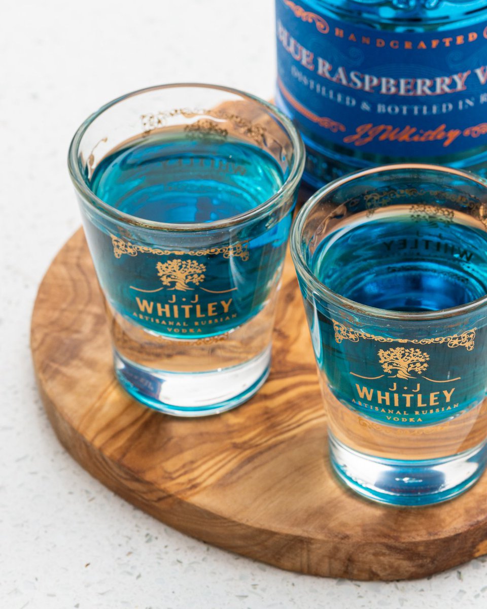 Take your shot-game up a level with JJ Whitley Blue Raspberry Vodka 💥
What will you be toasting to?
Shop JJ Whitley Blue Raspberry Vodka now at bit.ly/3FDV1gK 🛒

#JJWhitleyvodka