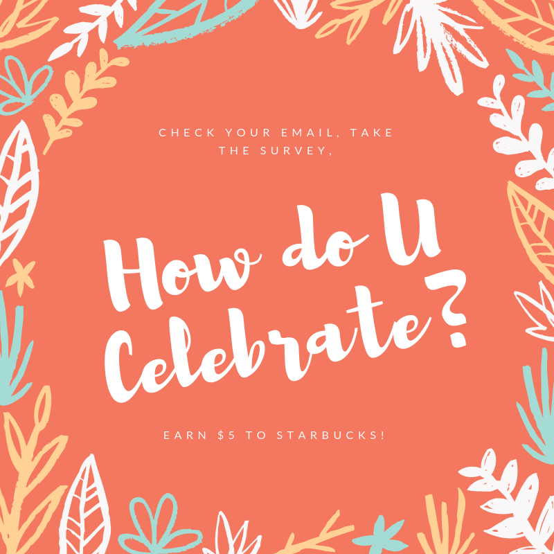Check your VCU email to see if you've been invited to the 2022 VCU UCelebrate survey on beliefs and behaviors related to alcohol. Participation is voluntary and responses are anonymous. Participants receive a $5 e-giftcard to Starbucks. Contact trsaunders@vcu.edu for more info.