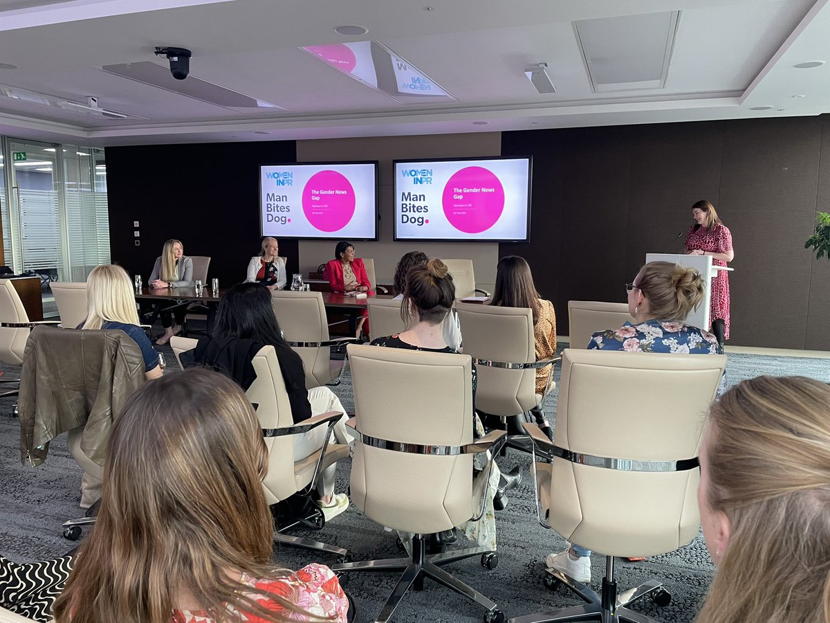 ‘Women outnumbered 5 to 1 as expert commentators in the media &amp; its got worse during COVID,’ says Clare Mason of <a href="/manbitesdogb2b/">Man Bites Dog</a> at <a href="/WIPRUK/">WIPRUK</a> panel on the Gender News Gap