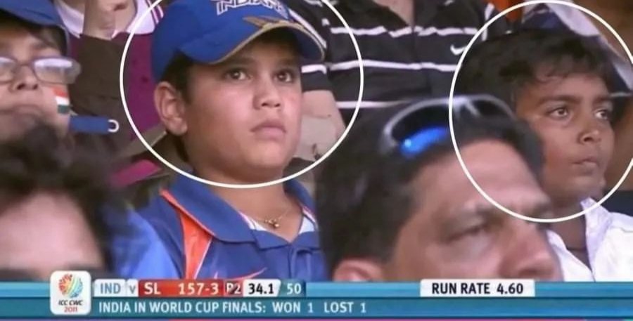 kb___nol's tweet photo. Is this @PrithviShaw and arjun tendulkar?
#icc #worldcup11 https://t.co/KCKkFkCkJg