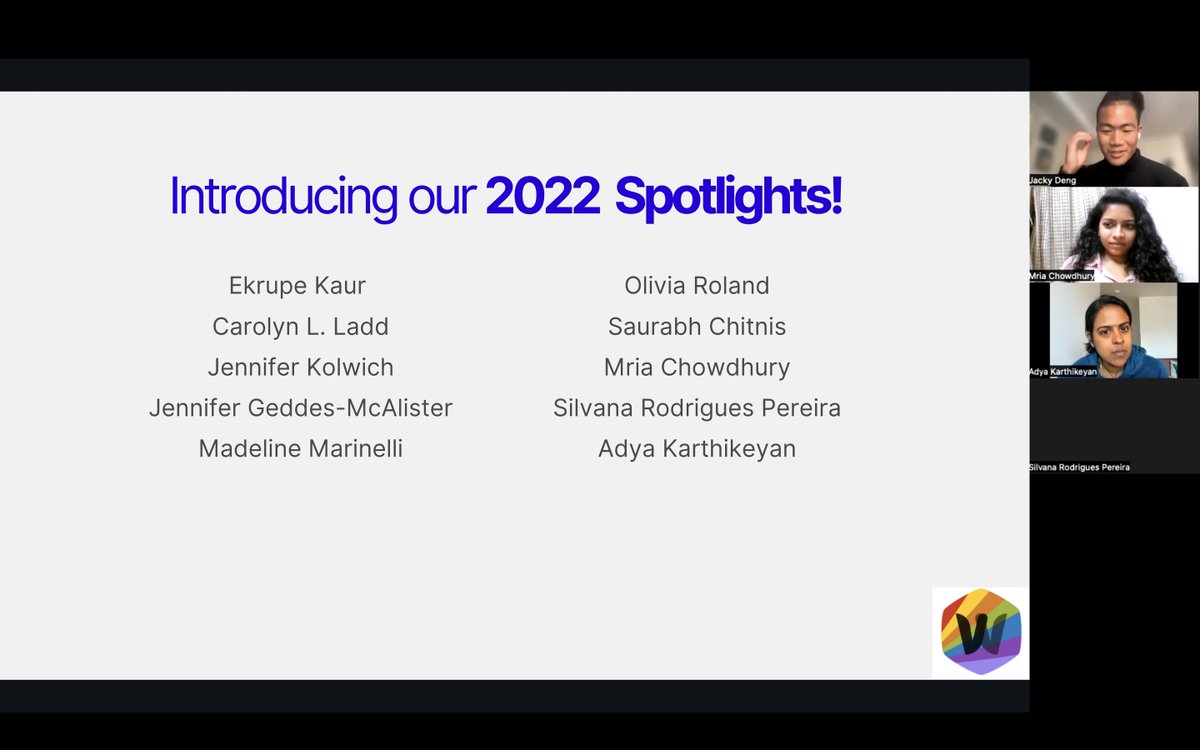 CSC_WIDE's tweet photo. We hosted our introductory workshop on video-making today with our 2022 Spotlights! 🎉📽️

Follow us to stay tuned and learn about their stories!

@Mria_Chowdhury @DrCarolynLLadd @silvana_sci_pi @chitnislab @rupee_kalirai @CIC_ChemInst @CWICNetwork #EDI https://t.co/wEzX5bgWxB