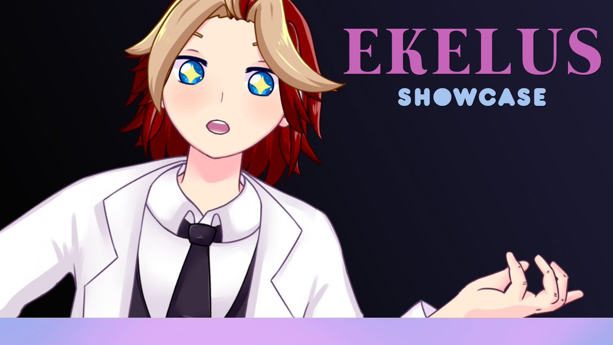 smolsheey's tweet photo. ⠀⠀⠀Mais um showcase novo no canal, agora o do @Dr_Ekelus! 💙
⠀⠀⠀https://t.co/ul1Ey3IDfV
⠀⠀⠀⠀⠀#vtuberbr #live2rigging #showcasevtuber #vtuber https://t.co/50WrJ1kTNr