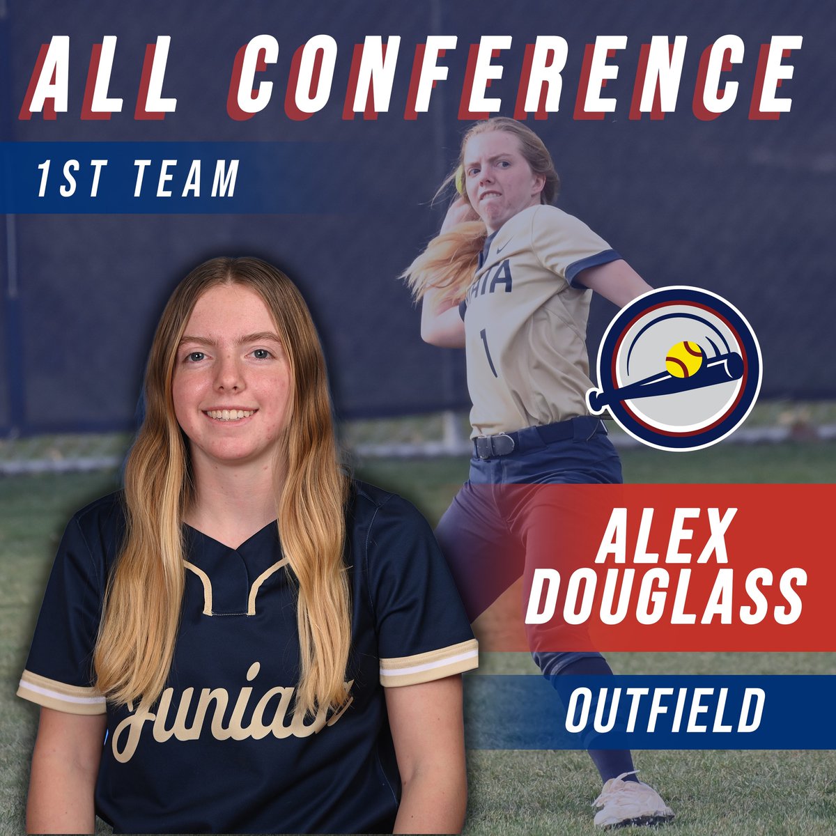 JuniataEagles's tweet photo. Our softball team has three Landmark All-Conference honorees of their own! Congrats to Alex, Cate, and Maya! 🦅🥎🏅

#WingsUp #TakingFlight #GoEagles https://t.co/9Ql0ucHOEZ