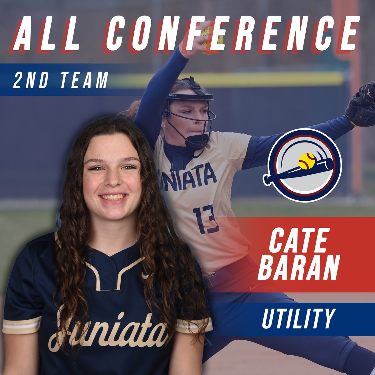 JuniataEagles's tweet photo. Our softball team has three Landmark All-Conference honorees of their own! Congrats to Alex, Cate, and Maya! 🦅🥎🏅

#WingsUp #TakingFlight #GoEagles https://t.co/9Ql0ucHOEZ
