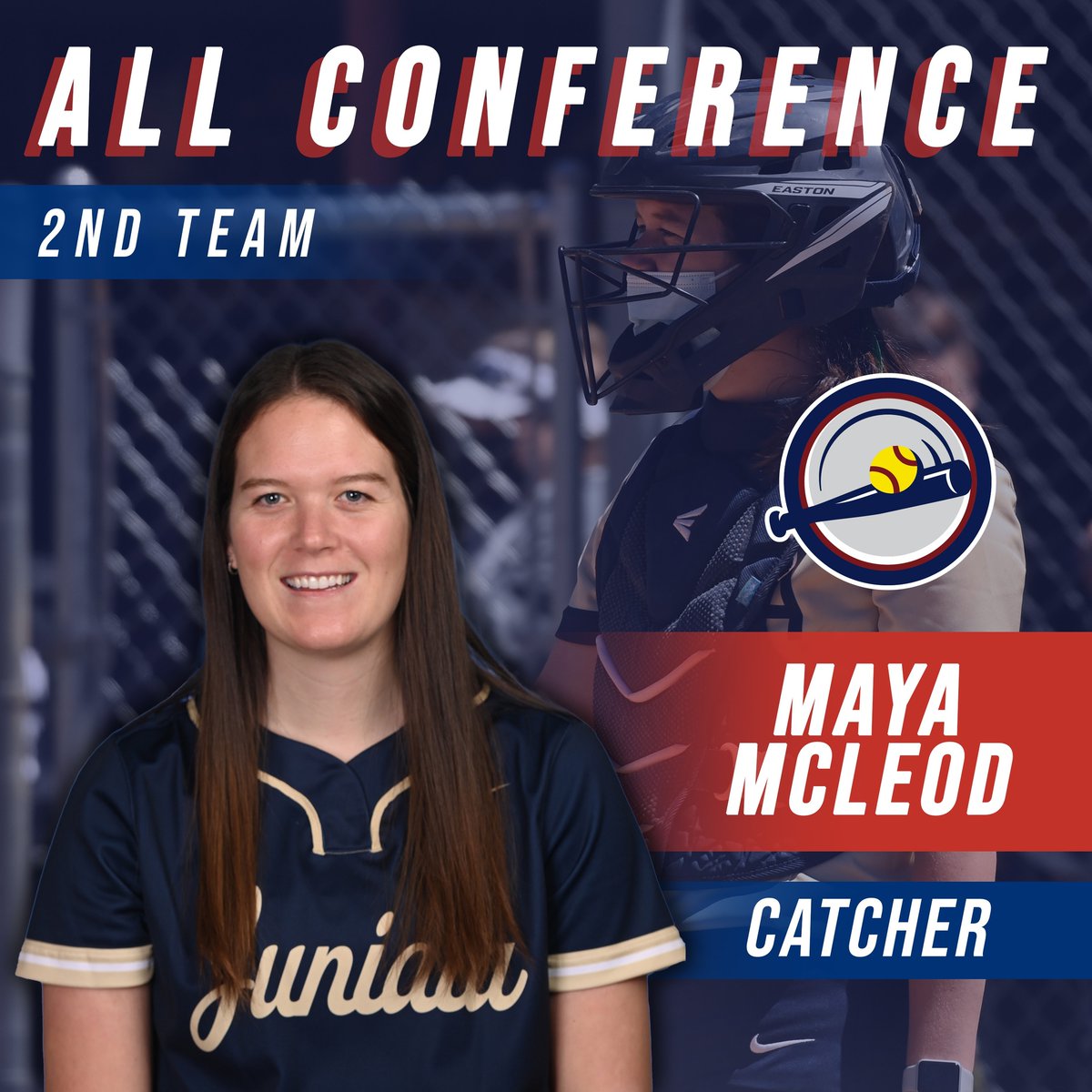 Our softball team has three Landmark All-Conference honorees of their own! Congrats to Alex, Cate, and Maya! 🦅🥎🏅

#WingsUp #TakingFlight #GoEagles