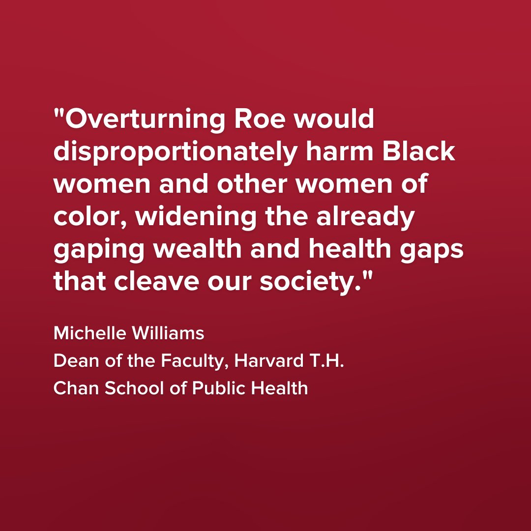 Bringing a reproductive justice lens to the abortion rights issue with my op-ed in <a href="/the_emancipator/">The Emancipator</a> Overturning Roe is what's "egregiously wrong" from a public health perspective, a humanitarian perspective, and an equity perspective. hsph.me/reproductiveju… #healthequity