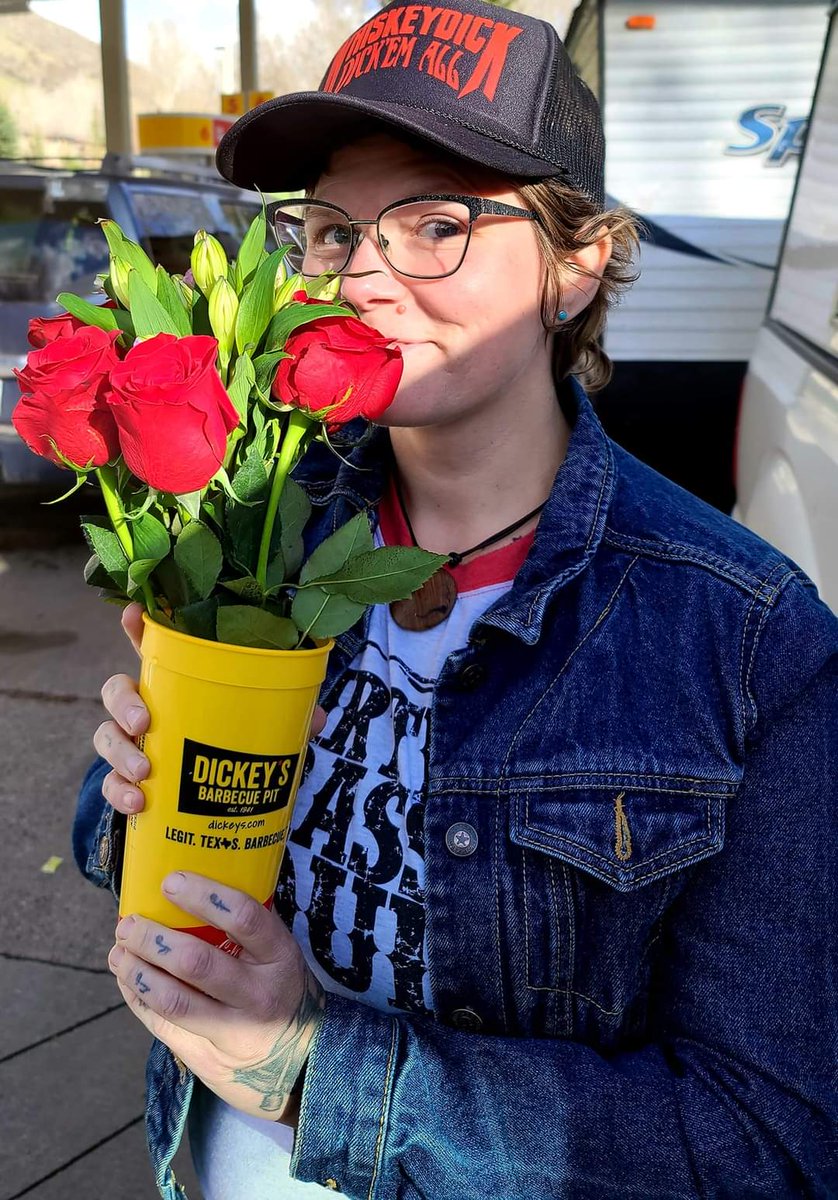 Barnyard Stompers (@barnyardstomper) on Twitter photo ...when your man tries to be romantic on tour #gasstationflowers #camperlife #rockymountains <a href="/DirtyGrassSoul/">Dirty Grass Soul</a> <a href="/WHISKEYDICKBAND/">WHISKEYDICK</a> <a href="/Dickeys/">Dickeys Barbecue Pit</a> ...when your man tries to be romantic on tour #gasstationflowers #camperlife #rockymountains <a href="/DirtyGrassSoul/">Dirty Grass Soul</a> <a href="/WHISKEYDICKBAND/">WHISKEYDICK</a> <a href="/Dickeys/">Dickeys Barbecue Pit</a>