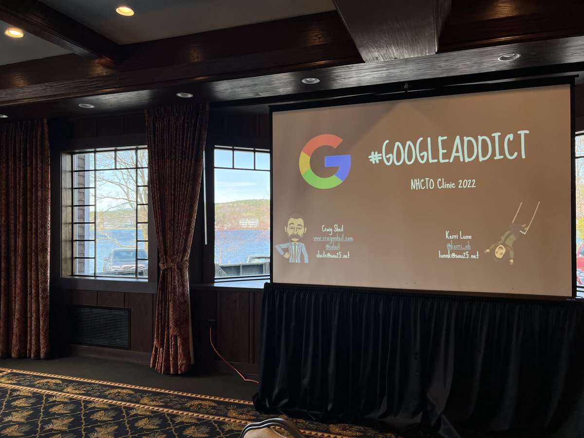 csheil's tweet photo. What a great venue for presenting #googleaddict today at #nhcto @kerri_nh https://t.co/QZxUXuUljA