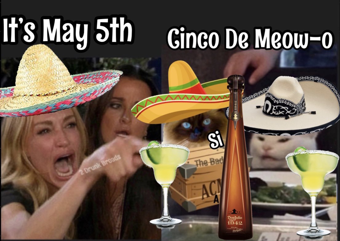 prod63's tweet photo. #thebadelf #badinfluencers #smudgeandacmecat #acmecat #2drunkbroads #cincodemayo2022 https://t.co/VLxTzaufcd