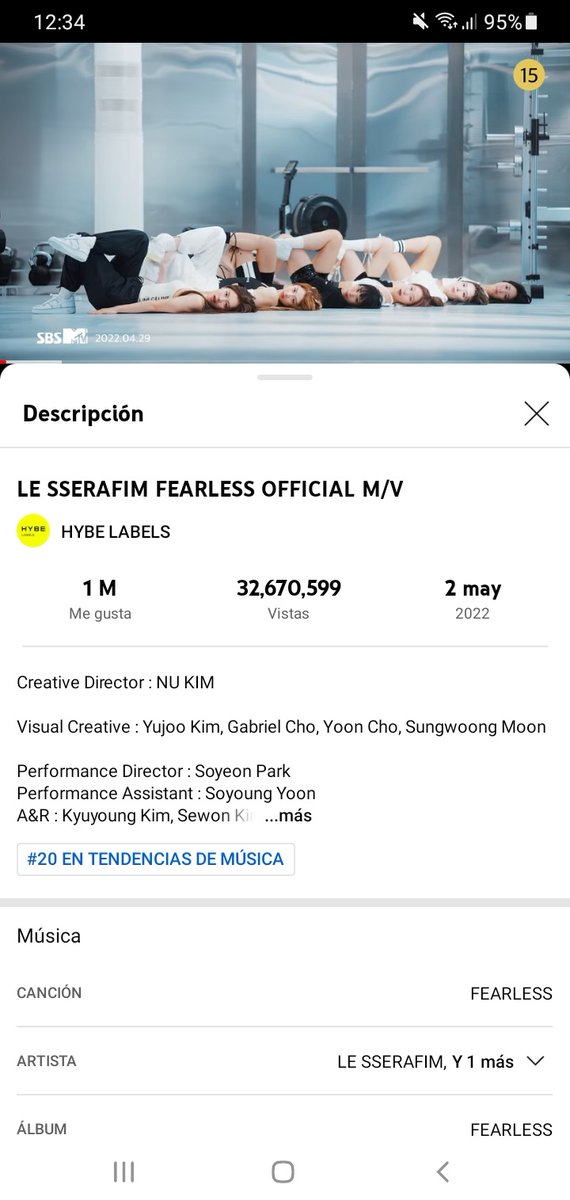 miyeoncats's tweet photo. — reproduce fearless en youtube ✓ 
#LE_SSERAFIM #르세라핌 @le_sserafim @IM_LESSERAFIM https://t.co/k1ySUAsTMg