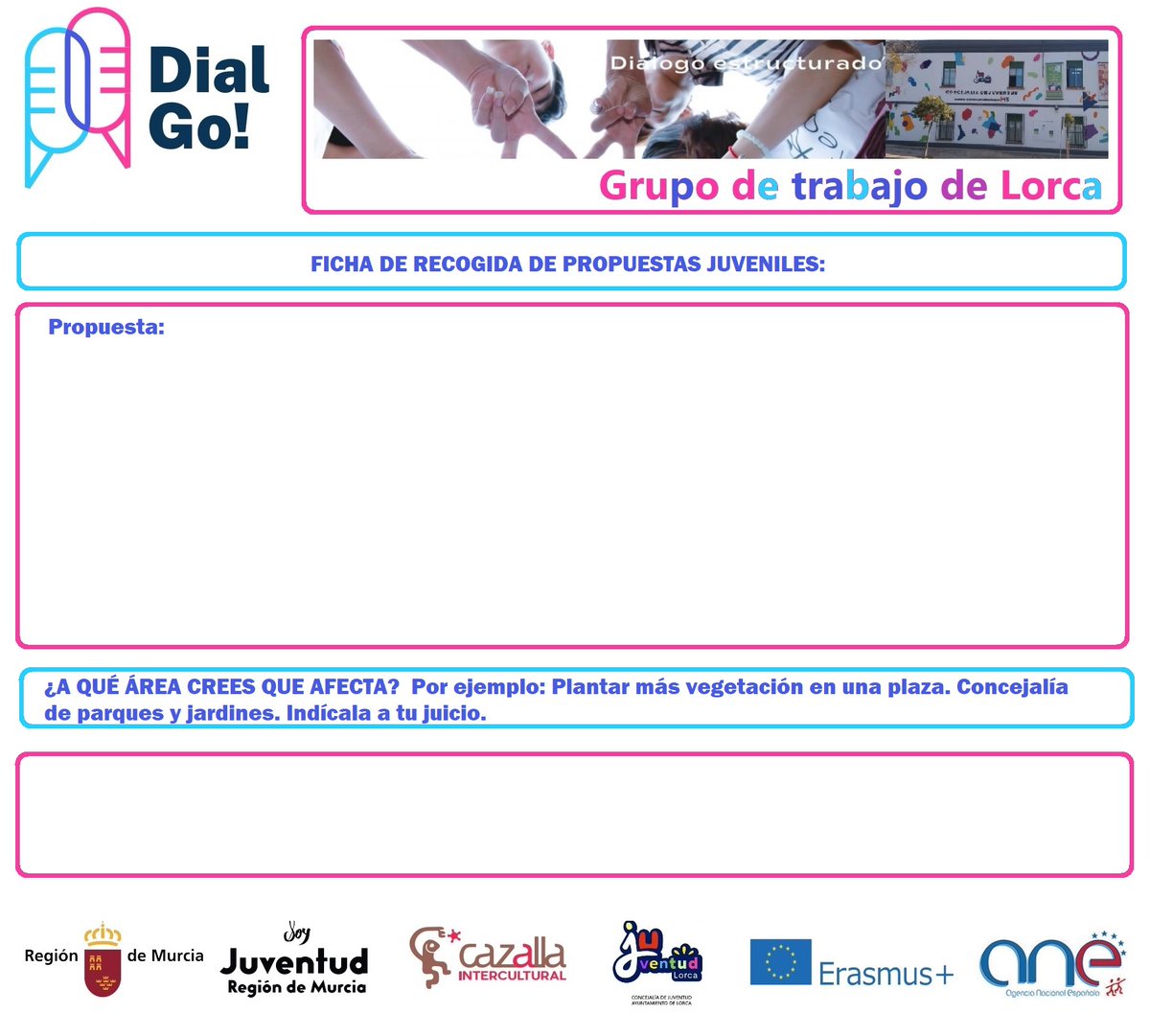 juventud_Lorca's tweet photo. Mañana la última sesión con los concejales de @AytoLorca @IreneJodar @MDChumy e @japoncediaz junto al grupo de jóvenes del proyecto #dialgo Lorca con @CazallaIntercul
El #díadeEuropa,9 de mayo nos uniremos en #SanJavier con 130 jóvenes de toda la región. @mundojovenRM https://t.co/HBeL6O6nlL