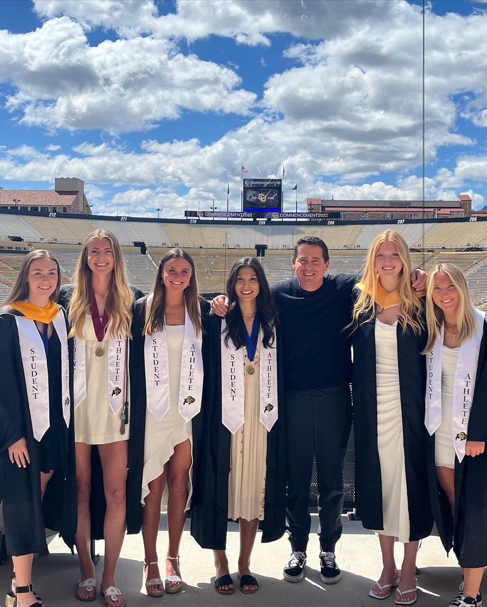 Couldn’t be more proud of these six women. CU Grads! The best part? Libby is off to medical school and the rest will be back playing for the Buffs in the fall! Not 📸 <a href="/DaniHansenGK1/">Dani Hansen</a> #TopStudentAthletes