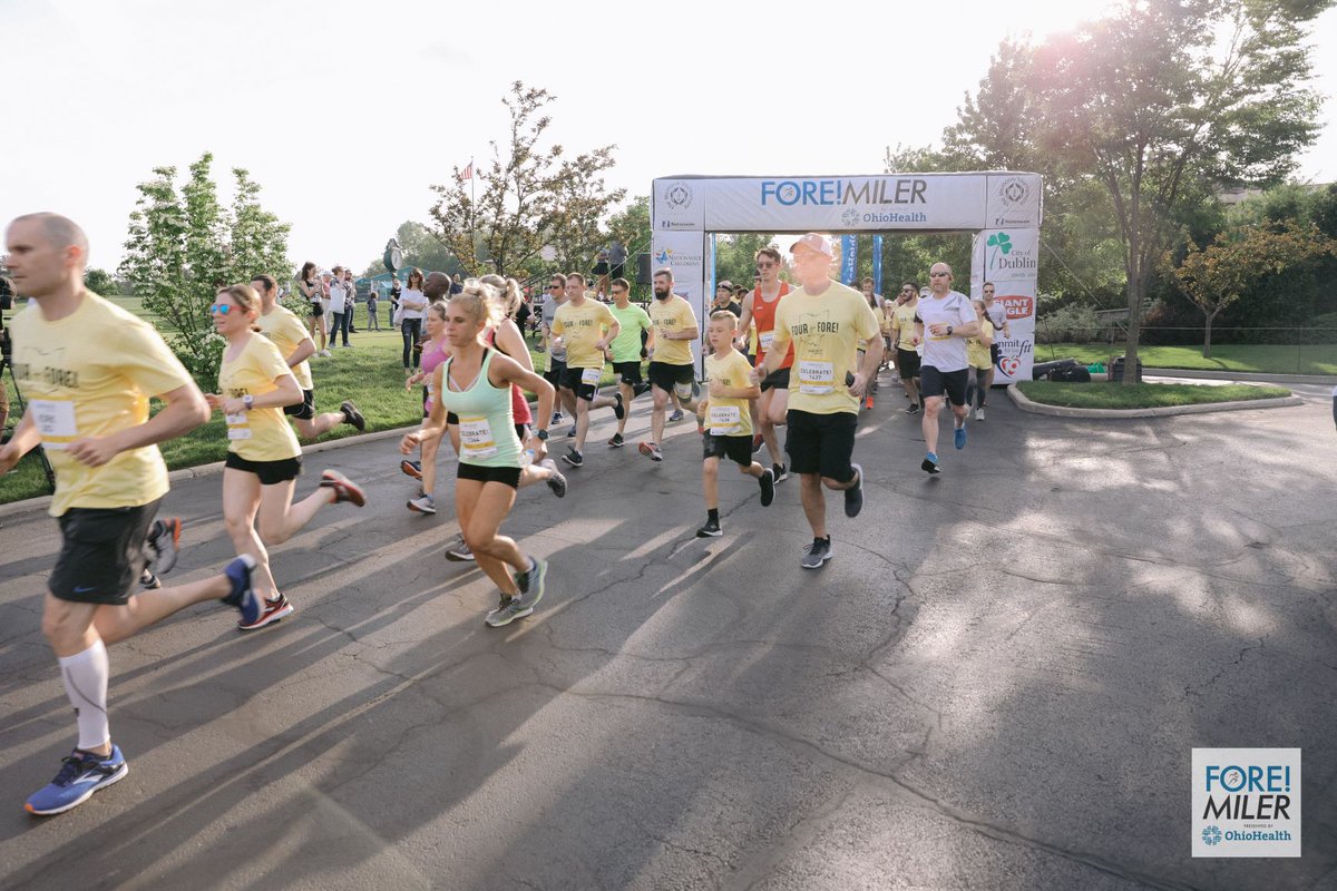 M3SSports's tweet photo. Don't wait! The FORE! Miler Presented by @OhioHealth is right around the corner!
This is your chance to finish on @MemorialGolf 18th green on Thursday, May 26th.
Register today: https://t.co/ylfAlosqWy
#FOREMiler https://t.co/cGpcVXN2RH