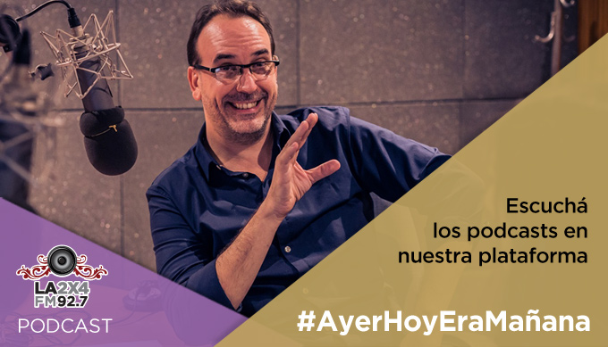 [Podcast] Especial - Último programa de #AyerHoyEraMañana <a href="/ahem927/">Ayer Hoy Era Mañana</a>
Luego de 10 años al aire, culminó el ciclo conducido por el músico y productor Ignacio Varchausky.
spoti.fi/38S91bx

#Podcast #PodcastLa2x4