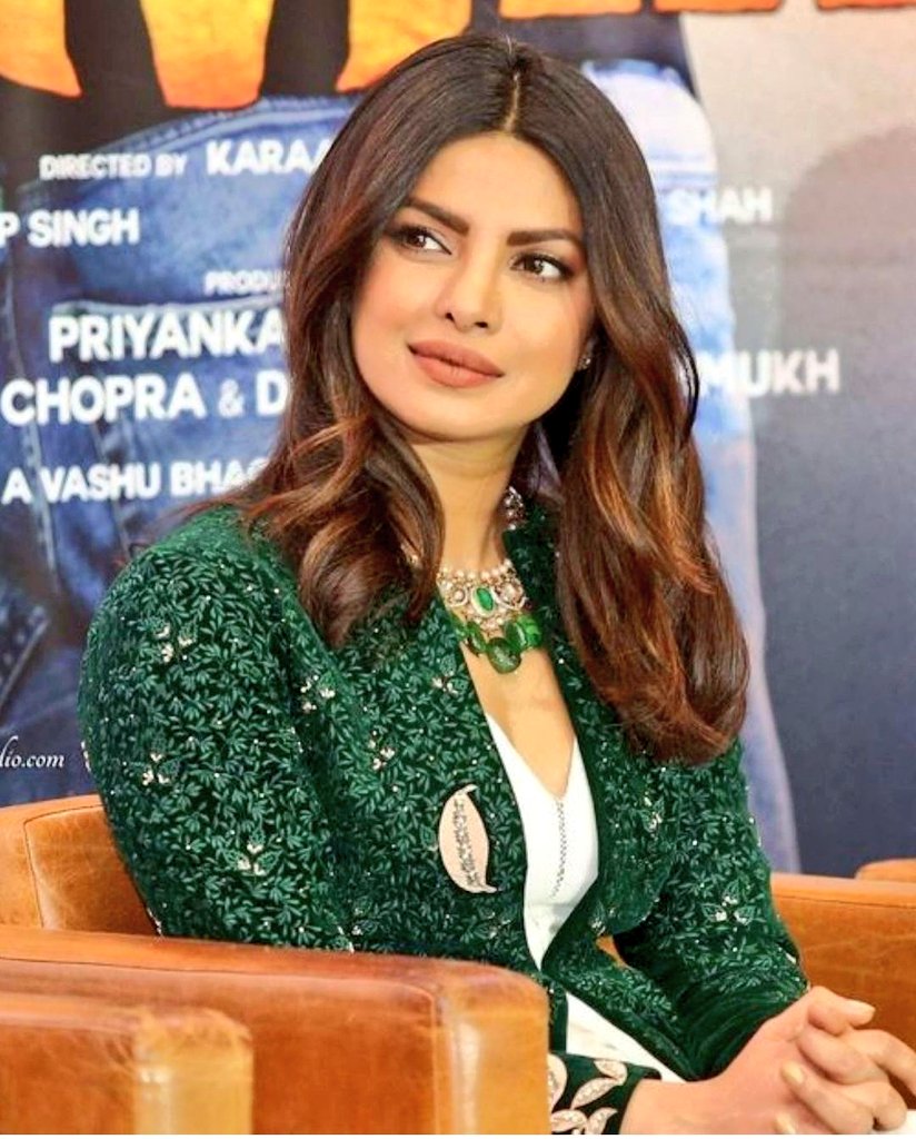 priyanka chopra green dress Priyanka Chopra dazzles in a metallic green dress by @maisonvalentino while arriving at the 2023 DKMS Gala in NYC. #PriyankaChopra Photos: Getty