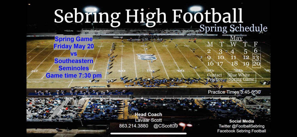 Sebring Football (@FootballSebring) on Twitter photo 2022-05-05 18:16:20