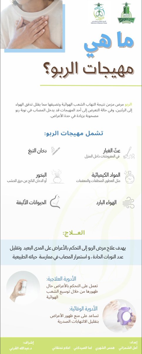 علاج تنفسي|KAU tweet media