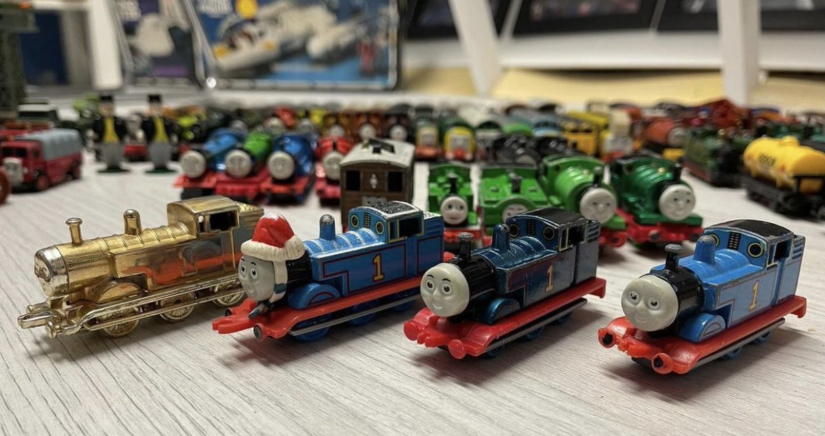 waynetaylor111's tweet image. Thomas the Tank Engine, my sons from when he was a nipper

#fatcontroller #thomas #toycollection #vintagetrains