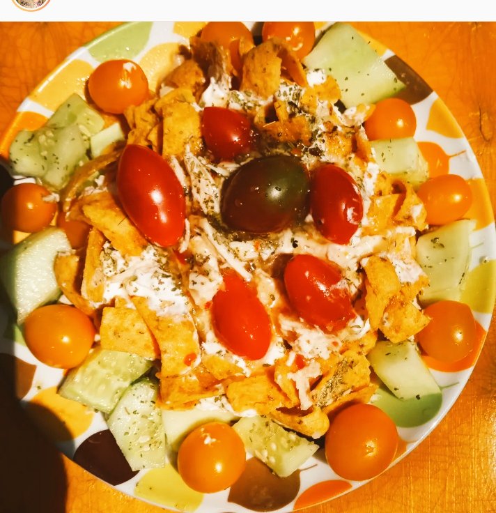 DoreneShaver1's tweet photo. #chickensalad with #tomato and #Cucumber with #cornchips I used #chickenbrest #mayo with #oiliveoil n #spices n #italiandressing😋😋😋 https://t.co/ZO6wEKlA3Y