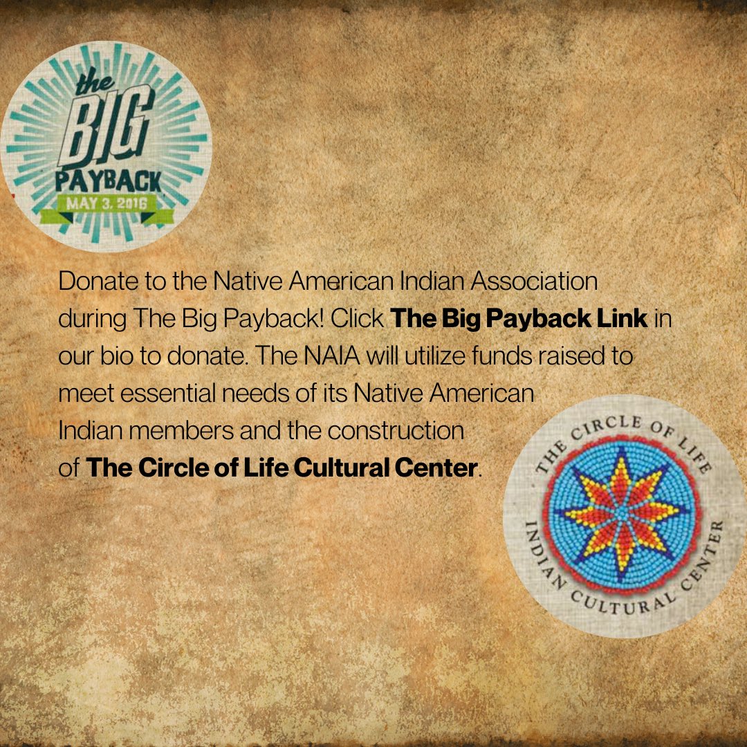 naiatn's tweet photo. The Big Payback is here! Link here to support Native Americans in Tennessee during this giving event https://t.co/K0bW7JSWhG #nativetn #naiatn #nativeamerican #supportnative #thebigpayback 🪶 https://t.co/7lNCRYb8jR
