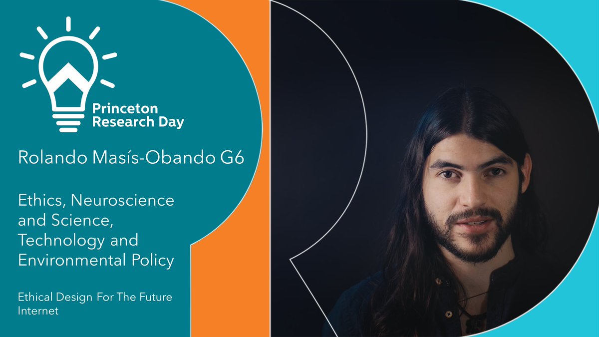 princetonideas's tweet photo. The #PRD22 Orange and Black award for graduate student goes to Rolando Masis-Obando, for the topic: Ethical Design For The Future Internet.
https://t.co/sQSyk5R5bU https://t.co/9qcClUYa3J