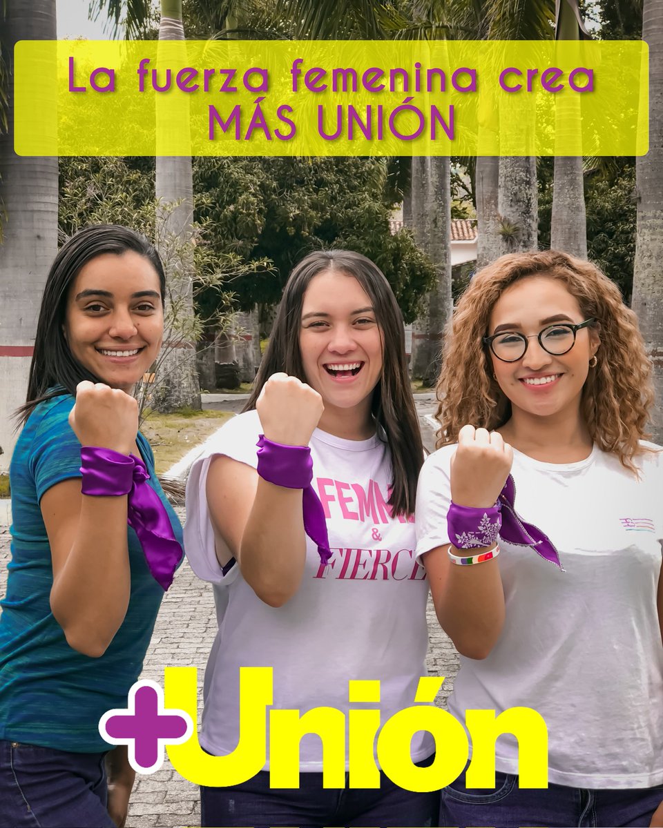 MasUnionUfpso's tweet photo. La fuerza femenina es + Unión 💛💜✊🏻
.
#masunion #ocaña #nortedesantander #fuerzafemenina #feminismo https://t.co/SKgEZ5siFX
