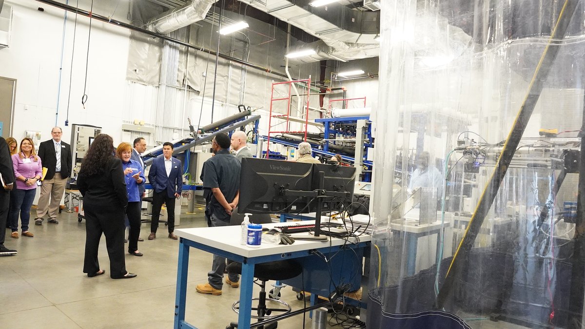 SBAIsabel's tweet photo. As we continue to tackle the climate crisis, disaster preparedness remains a top priority @SBAgov. Today, I toured the IBHS Research Center to discuss ways we can continue to partner together to create disaster preparedness resources for small business owners. #SmallBusinessWeek https://t.co/N7tuEdFLlS