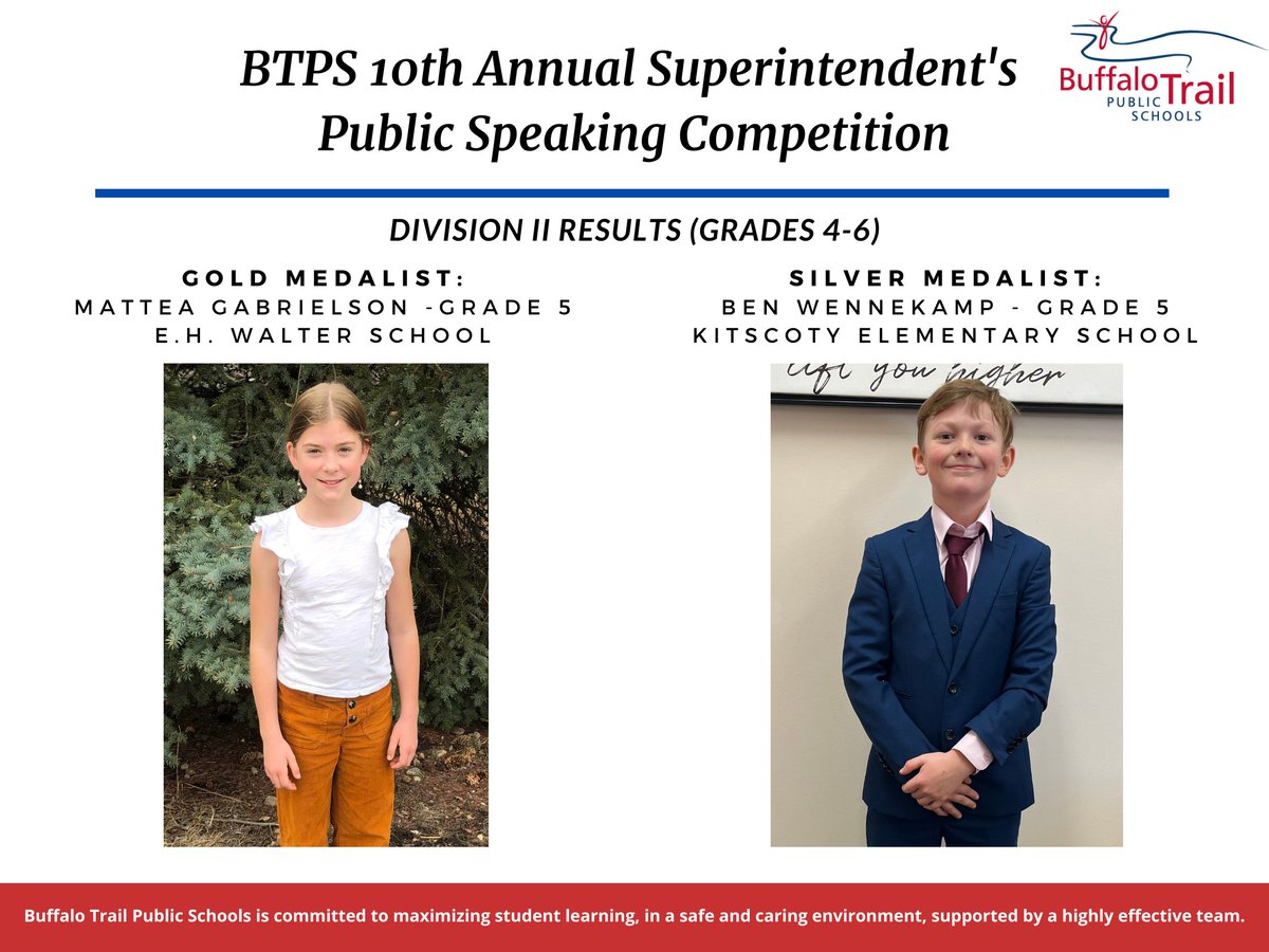 Buffalo Trail Public Schools tweet media