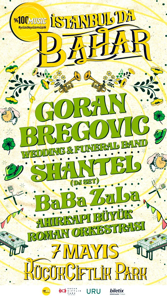 Goran Bregoviç ve BaBa ZuLa aynı sahnede.. Müthiş ❤️❤️ Bu şenlik bensiz olmaz 💃🏼🎉🎶 
<a href="/BaBaZuLa/">BaBa ZuLa</a> 
<a href="/Official_Brega/">Goran Bregovic</a>