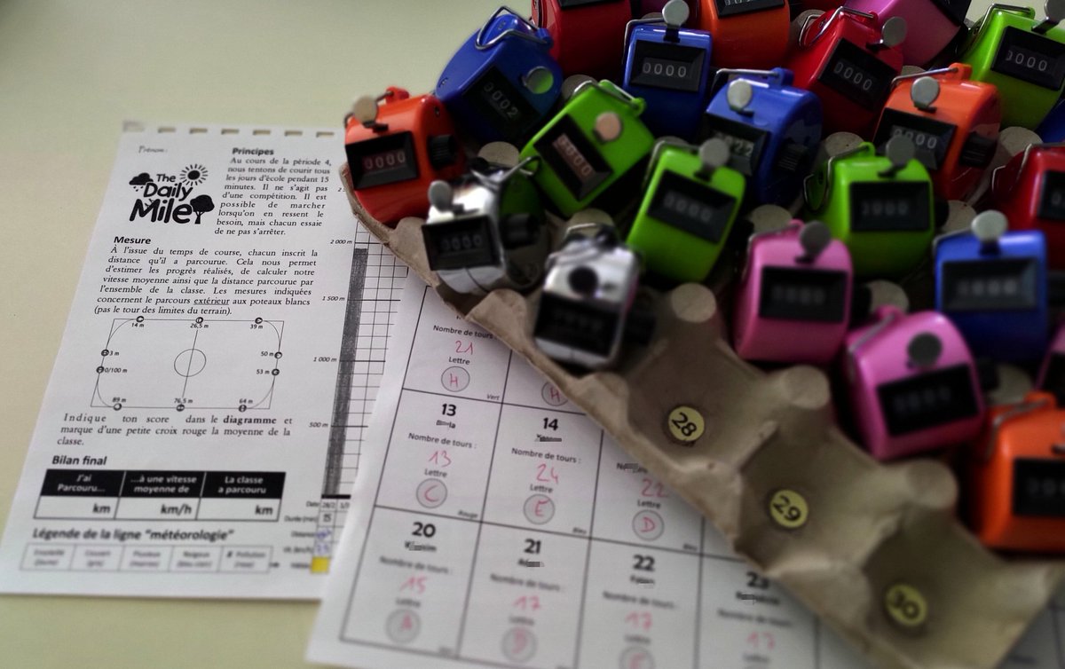 classedebruce's tweet photo. @ledirlo On a utilisé ces compte-tours pour notre course quotidienne de 15 minutes (The Daily Mile) en période 4. Très pratique ! 🙂 https://t.co/4FBGNbrG62