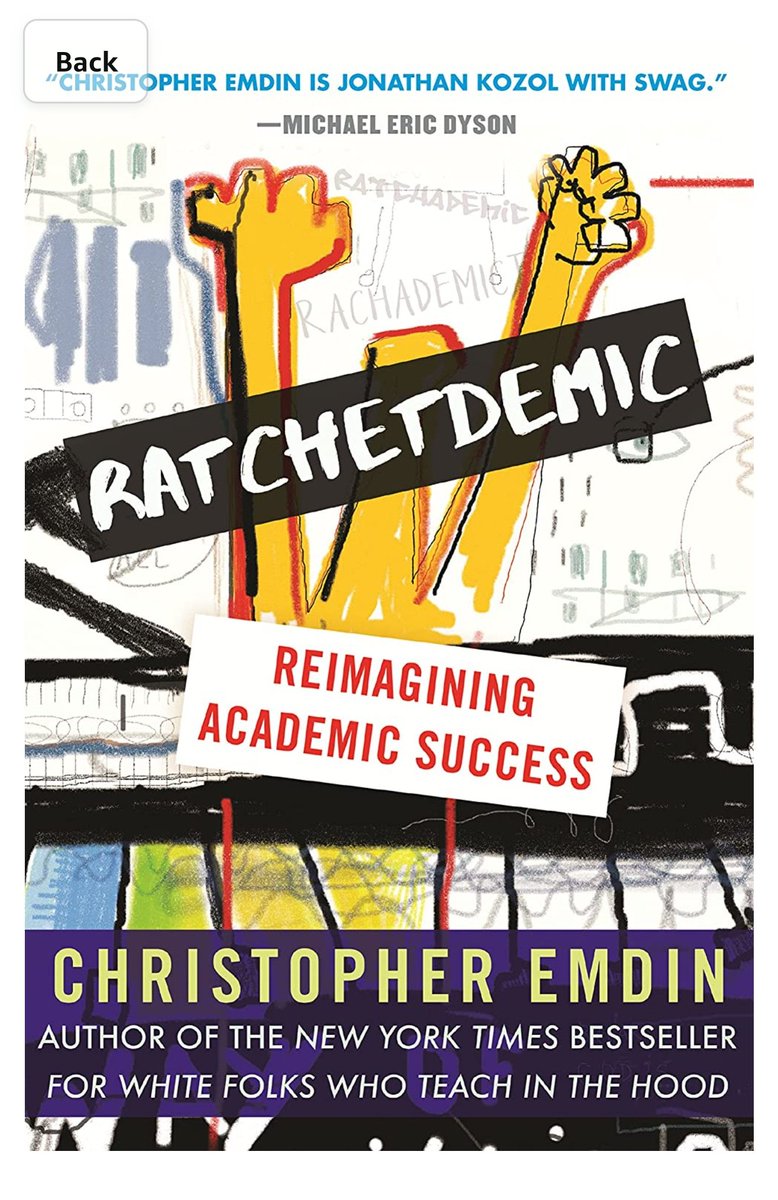 Tracy Halliday P. (@tracyhallidayp) on Twitter photo A book recommendation my #TeacherFriendsā¤ļø. Just finished reading #Ratchetdemic by <a href="/chrisemdin/">Christopher Emdin</a>. It solidified the connect b/t trauma informed practices & the learning that is needed w/in our classrooms. This text definitely elevated my teaching practice/pedagogy. A book recommendation my #TeacherFriendsā¤ļø. Just finished reading #Ratchetdemic by <a href="/chrisemdin/">Christopher Emdin</a>. It solidified the connect b/t trauma informed practices & the learning that is needed w/in our classrooms. This text definitely elevated my teaching practice/pedagogy.