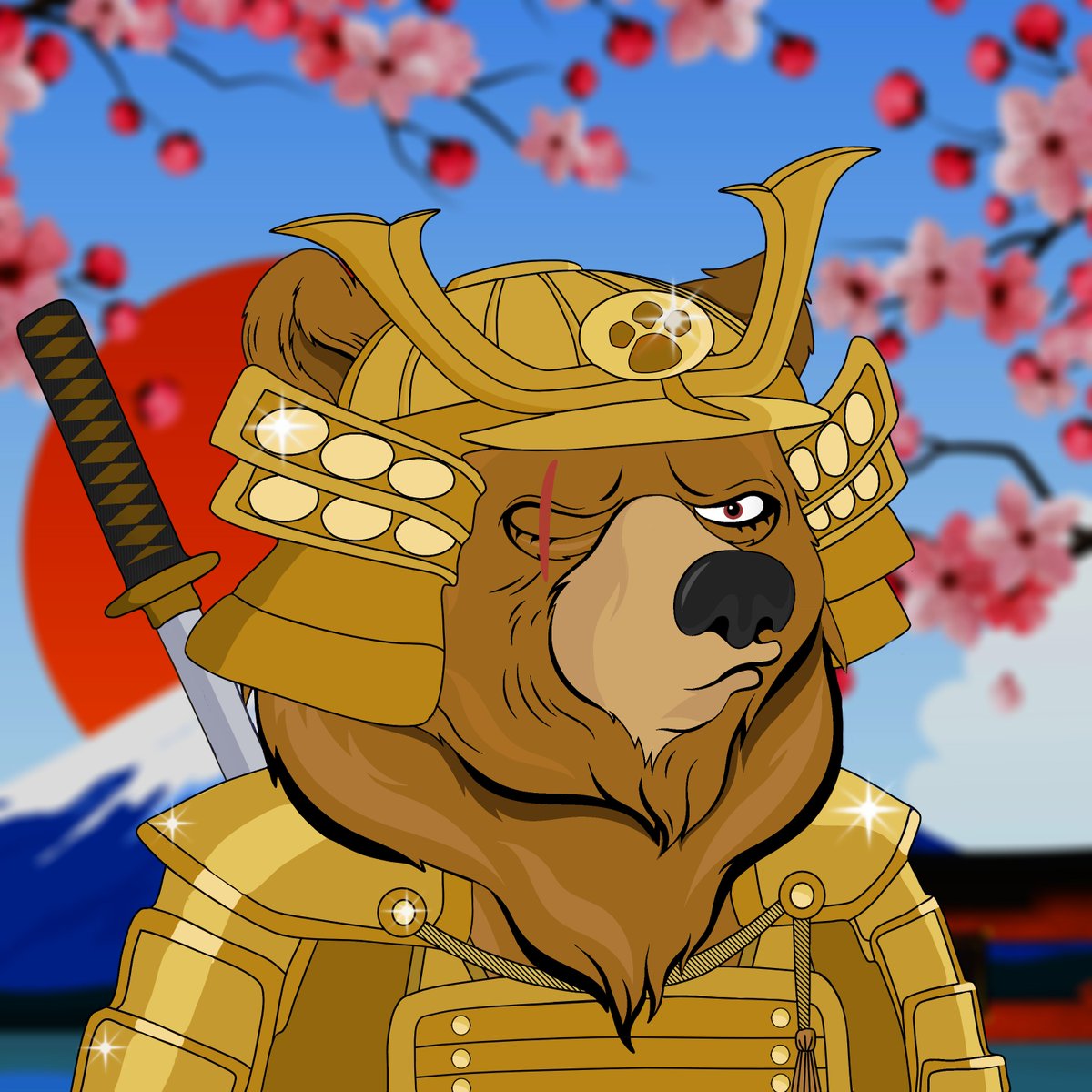 FancyBearsMeta's tweet photo. 8/50🧵 Golden Samurai by @Fructus_nft 

1000 USD in $HONEY prize guaranteed - Congrats! https://t.co/98t1epGIom