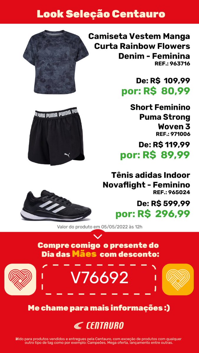 BBB200022's tweet photo. 👉🏼 Garanta 10% de desconto em produtos vendidos e entregues pela Centauro usando o cupom V76692 🛒 https://t.co/SLo93MNb2O

#OfertasCentauro #CentauroEsporte https://t.co/BIDbJGqdm4