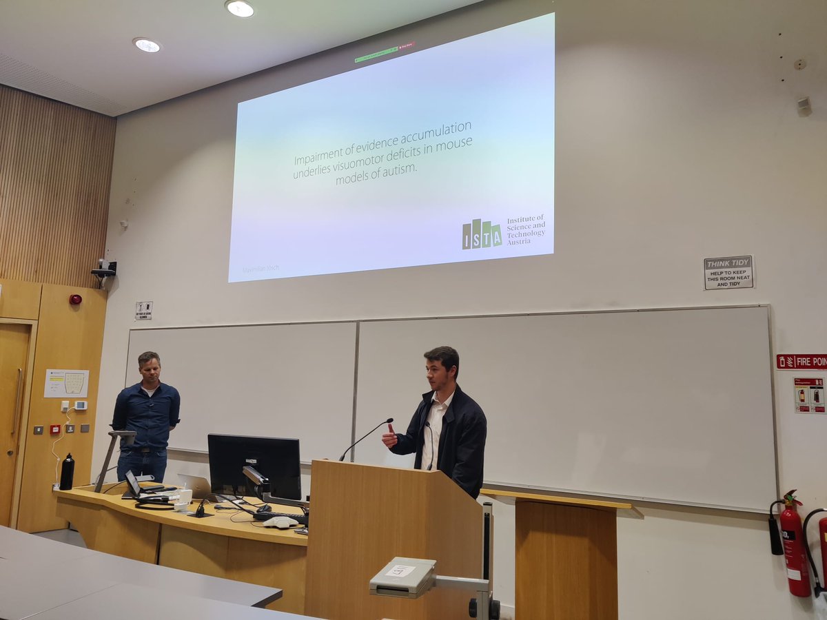 NeuroSocTCD's tweet photo. It was a pleasure to host @maxjosch with the @RyanLabTCD  &amp; @paconway_ this afternoon. He gave an excellent talk with an engaging discussion post presentation on innate changes in models of autism spectrum disorder. Thanks to all who joined us! 🧠 https://t.co/0AOZBxJkvo