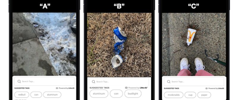 Thanks to the @litterati community, our LitterAI now recognizes 350+ brands with a high degree of accuracy, even in non-pristine conditions. Like @redbull lying in the snow, a can of @budlight that's been crushed, or a slight variance in @McDonalds logo. #LitterData #ESG