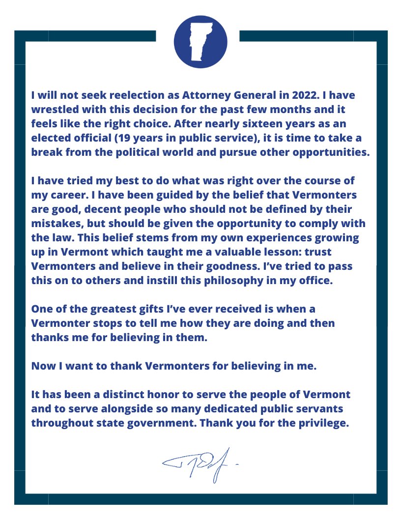 TJ Donovan tweet media