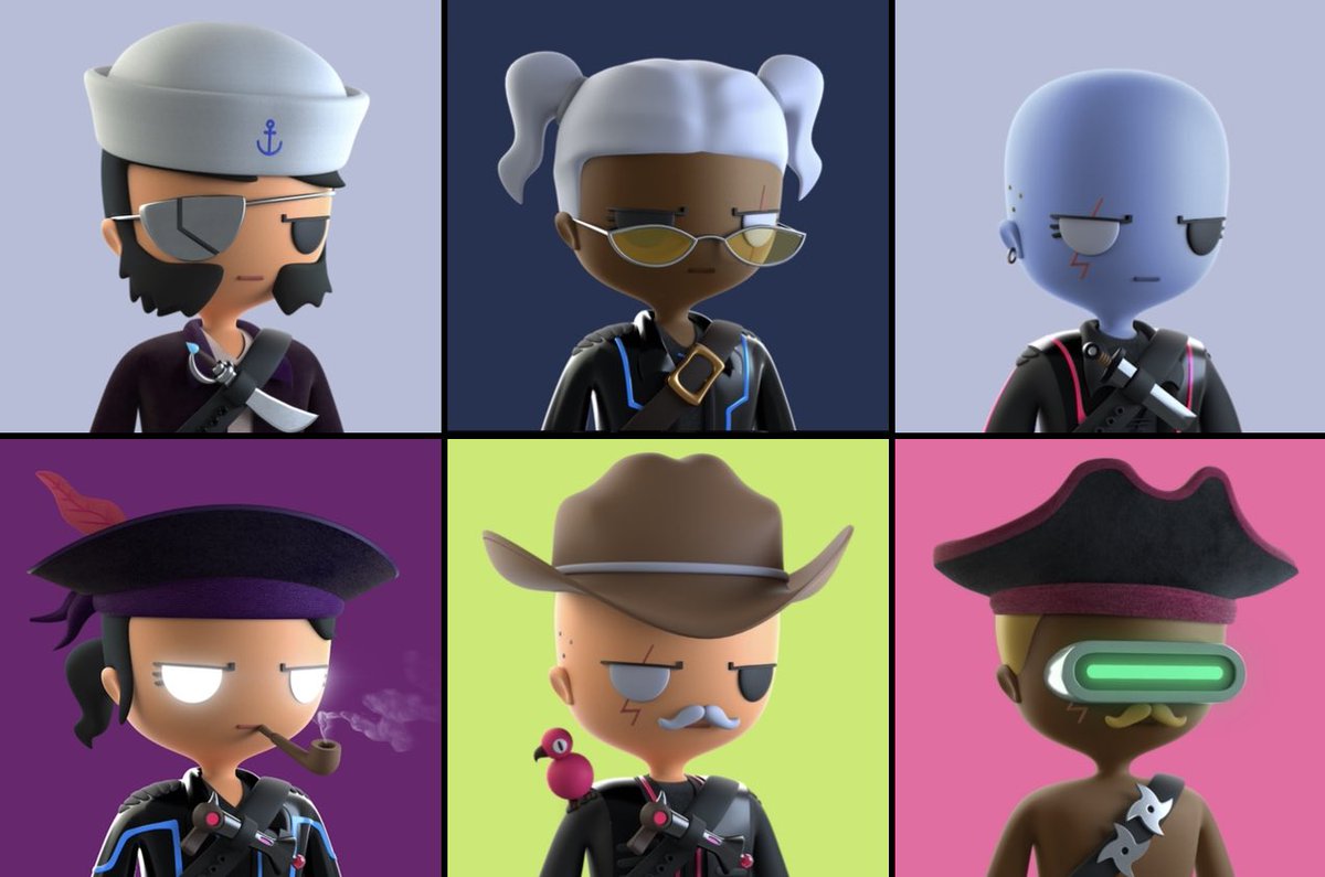 G__NFT's tweet photo. @jootility @PiratesMeta 🏴‍☠️🏴‍☠️🏴‍☠️ https://t.co/sohLWS67bP