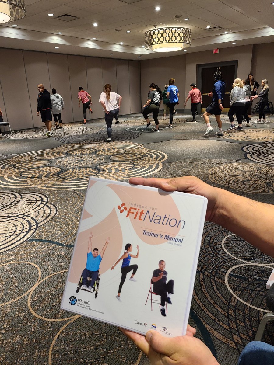 andreacarey's tweet photo. So grateful to be part of this work with @ISPARCBC bringing #disability #inclusion into the #FitNation program. Launching this new manual in #yvr!
Indigenous disability inclusion through
#progression #modification and universal accessibility https://t.co/otKv95yst3