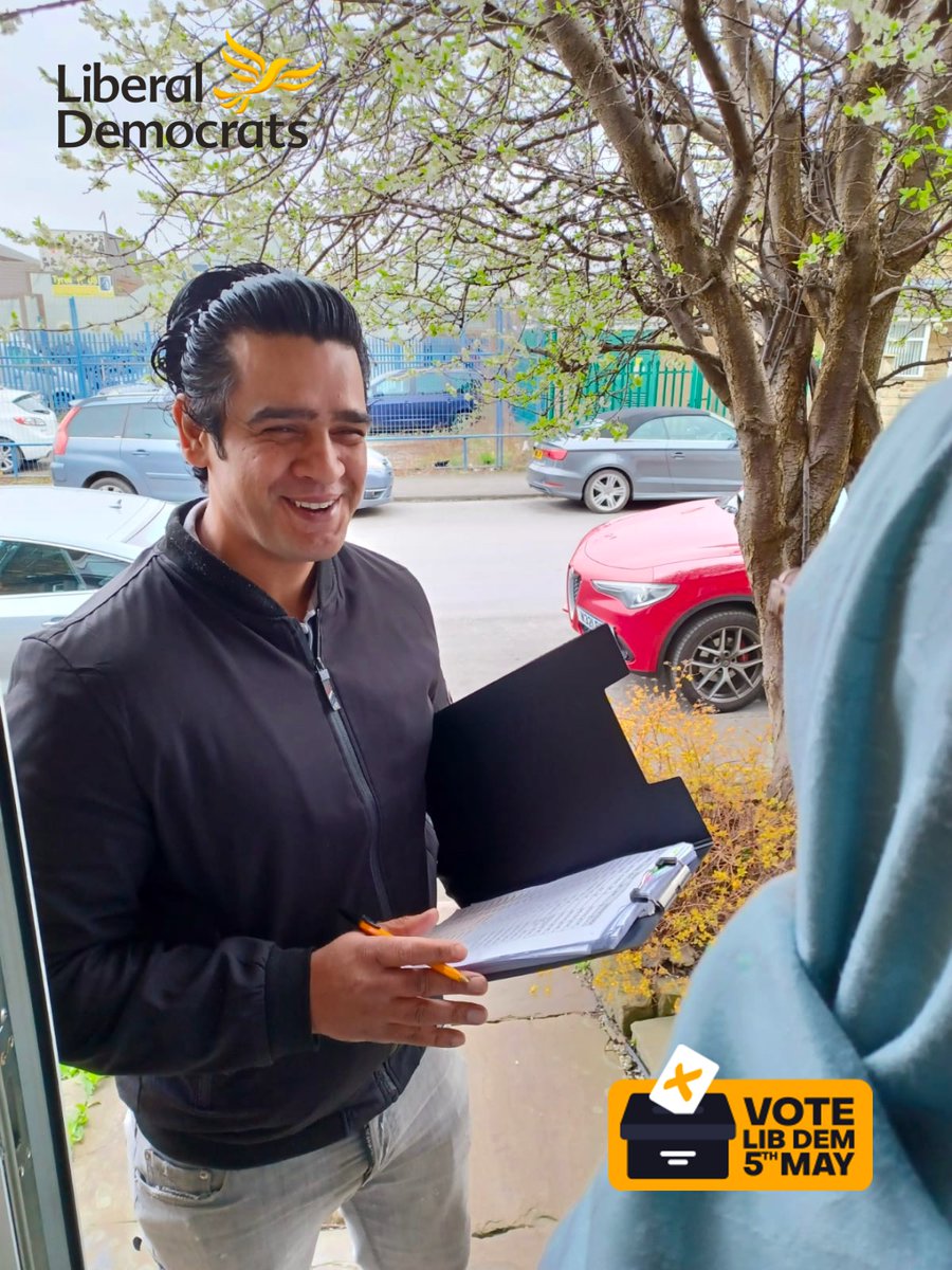 🕙 Polls are open today in Bradford's vital local elections until 10pm. 

🔸 It's your chance to elect a community champion and strong voice for your local ward. 

🗳 The choice for Bradford Moor is clear. Please support Mohammed Thair today.

bradfordlibdems.org.uk/mohammed_thair