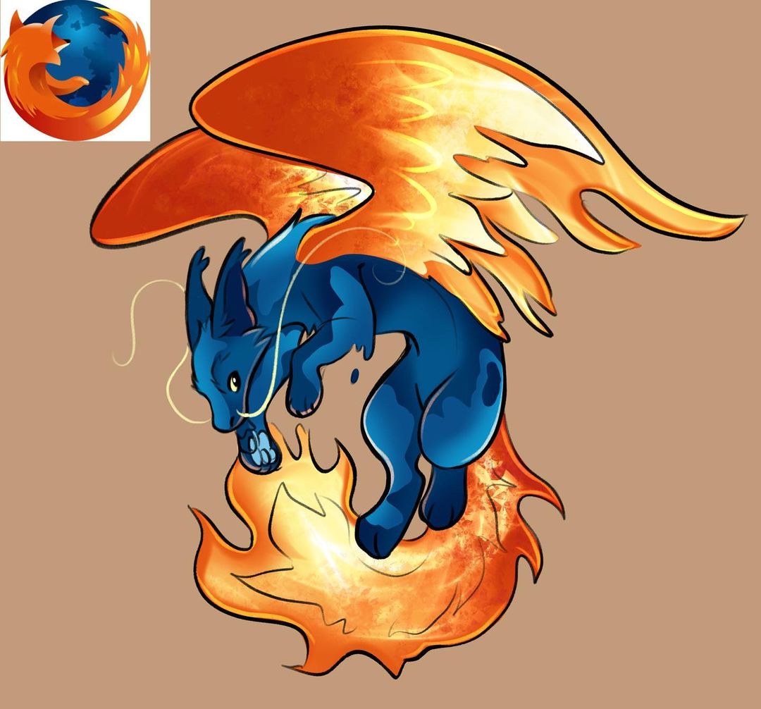 pokemon cool firefox logo