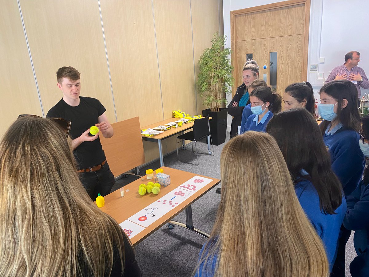 Kefir4All (@kefir4all) on Twitter photo VistaMilk PhD student Liam Kelly talks about his work in casein micelles using 🎾 to a group of students from <a href="/christkingss/">Christ King Secondary School</a> earlier today during the #Kefir4All science showcase. <a href="/TeagascFood/">Teagasc Food Research Programme</a>. <a href="/Pharmabiotic/">APC Microbiome Ireland</a> <a href="/VistaMilk/">VistaMilk Research Ireland Centre</a> <a href="/MASTER_IA_H2020/">MASTER IA H2020</a> <a href="/teagasc/">Teagasc</a> VistaMilk PhD student Liam Kelly talks about his work in casein micelles using 🎾 to a group of students from <a href="/christkingss/">Christ King Secondary School</a> earlier today during the #Kefir4All science showcase. <a href="/TeagascFood/">Teagasc Food Research Programme</a>. <a href="/Pharmabiotic/">APC Microbiome Ireland</a> <a href="/VistaMilk/">VistaMilk Research Ireland Centre</a> <a href="/MASTER_IA_H2020/">MASTER IA H2020</a> <a href="/teagasc/">Teagasc</a>