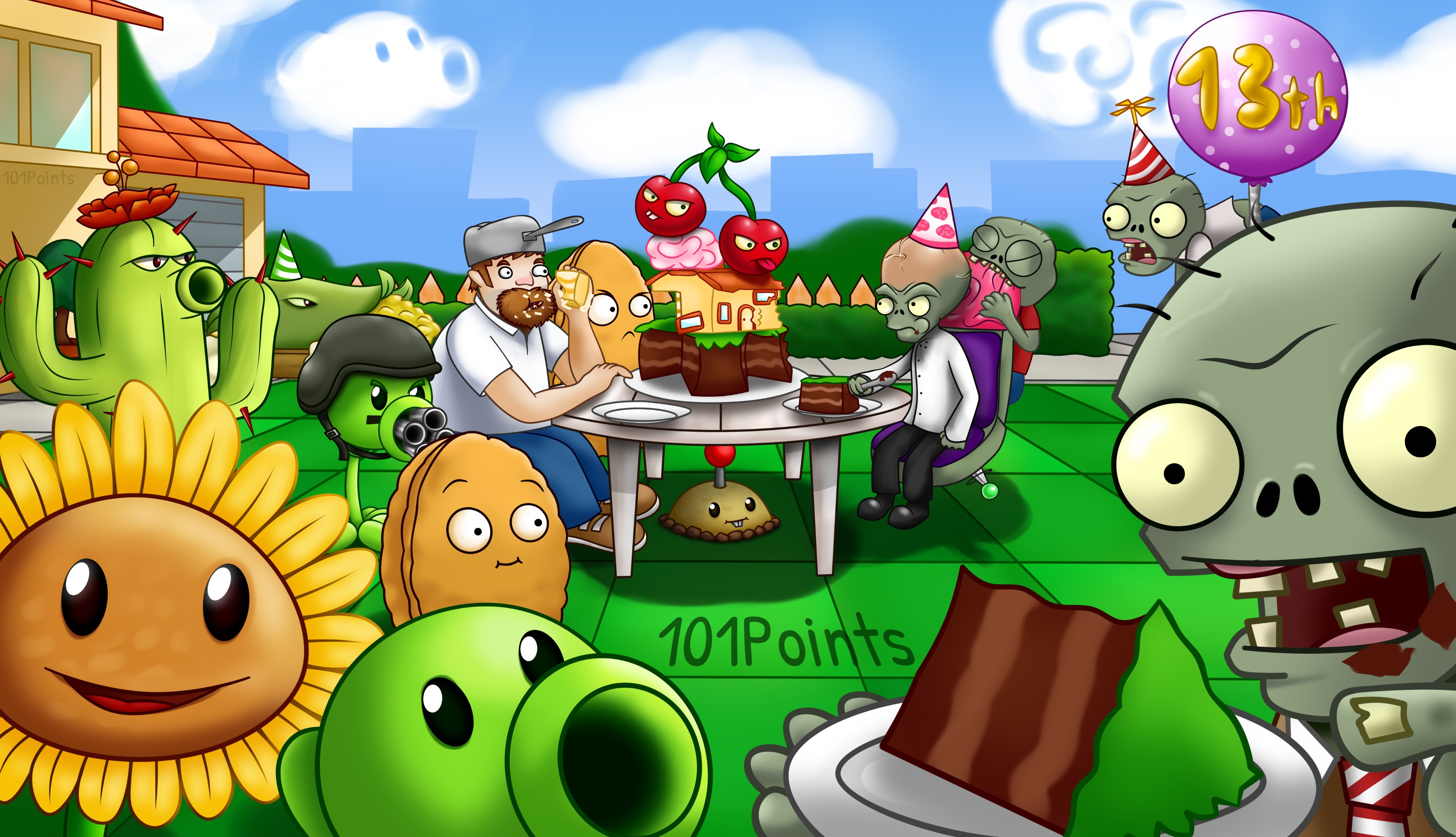 🎉Happy 12 years of Plants vs. - Plants vs. Zombies