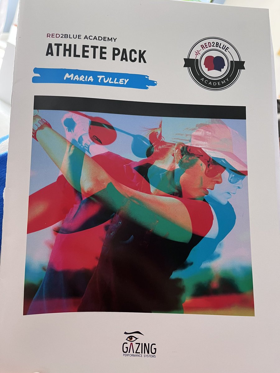 mariapro86's tweet photo. I have spent years working on my swing &amp; really neglected the most important part (my 🧠) Really looking forward to getting involved in @gazingtraining &amp; the Red2Blue! It’s a skill to be learned not a problem to be solved! #red2blue #gazingtraining #mindset https://t.co/lxFFubpV0g
