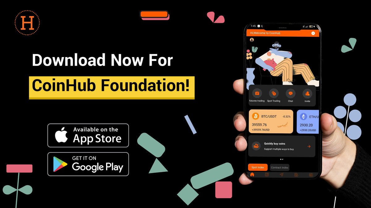 COINHUBFoundat1's tweet photo. Download CoinHub Foundation NOW at Google Play Store ⬇️⬇️⬇️ https://t.co/wnTbRK8LJv 

#Cryptolife #NFT #Crytoholder #Cryptomarket #Bitcoin #Cryptotrading #Overheardcrypto #Coinhub https://t.co/z6OfAmXJYp
