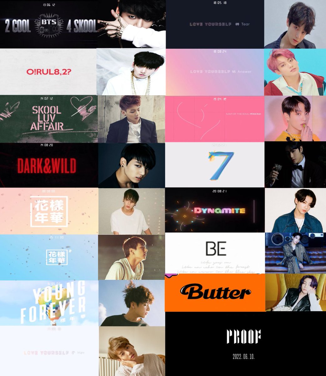 braveyOOki's tweet photo. jungkook throughout the eras ♥︎ https://t.co/INCRU4X3Ba