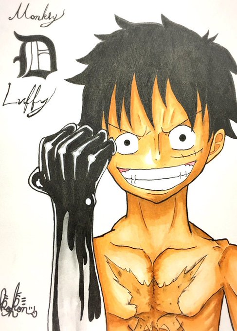 ルフィ誕生日のtwitterイラスト検索結果
