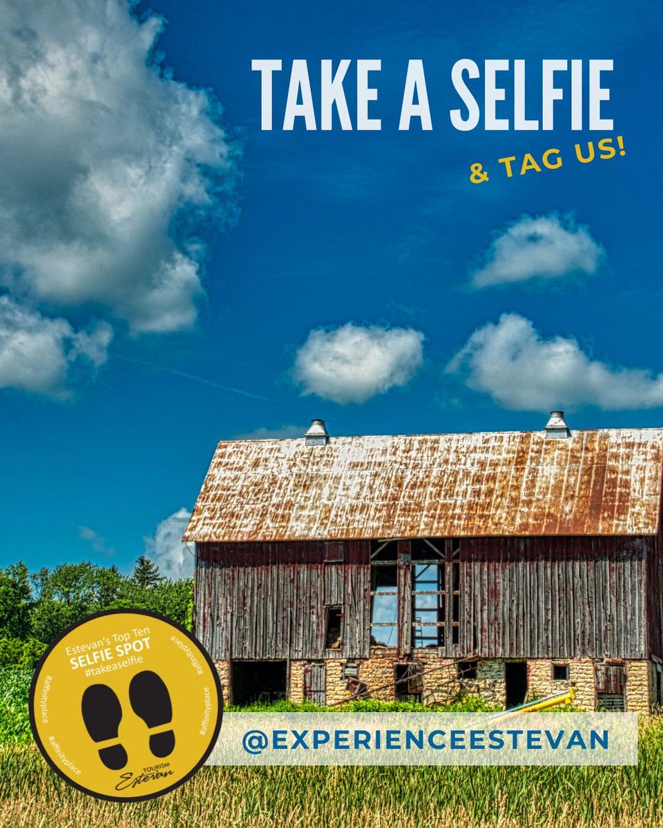 TourismEstevan's tweet photo. We were reminded by @Rock106FM this morning that it's "Hug a shed and take a selfie day" 😏 Now we don't ask that you hug your shed ( although, no judgements here if you do) but make sure to tag us in your Estevan area pics! 
.
.
#experienceestevan #EstevanSK #southeastsask https://t.co/S5g8wQrxy1