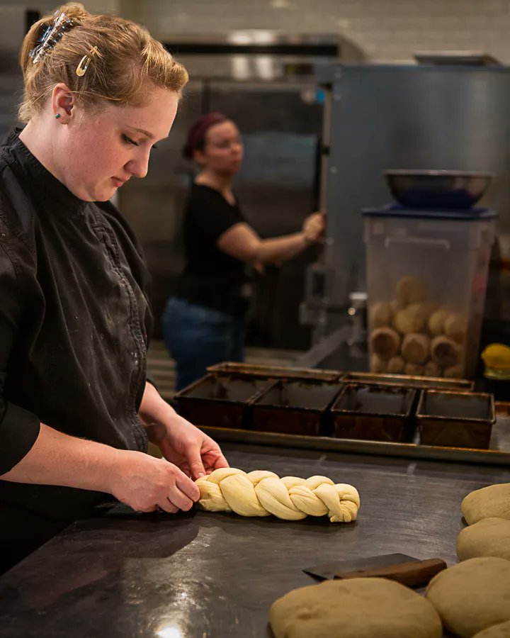 thedoubleshot's tweet photo. Up early, mixing, braiding, baking. Snag a loaf of delicious fresh bread from the DoubleShot bakery to really set the table.
#thedoubleshot #tulsabakery #tulsacoffee https://t.co/yN0s930Fjj